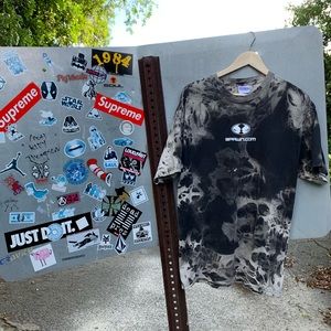 Vintage Y2K Spawn Marvel Shirt Custom Bleached XL